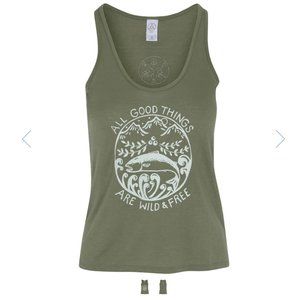 Wild & Free Tank - Green